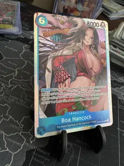 Boa Hancock OP07-051 - One Piece TCG English - SR Super Rare Foil Mint / NM - Image 2