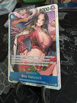 Boa Hancock OP07-051 - One Piece TCG English - SR Super Rare Foil Mint / NM - Image 3