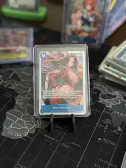 Boa Hancock OP07-051 - One Piece TCG English - SR Super Rare Foil Mint / NM - Image 5