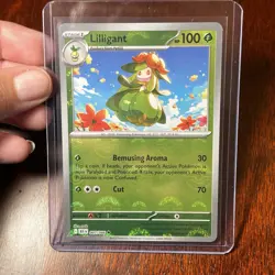Pokemon TCG Lilligant Holo Poke Ball Card 007/086 English, Black Bolt Set - Image 2