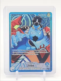 JINBE 2026 ONE PIECE THE AZURE SEA'S SEVEN LEADER ALT ART OP14-040 Q1048 - Image 1