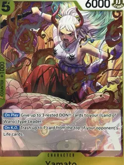 Yamato EB03-057 RARE One Piece TCG Heroines Edition English - Image 5