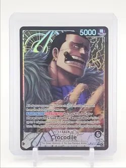 CROCODILE 2026 ONE PIECE THE AZURE SEA'S 7 ALT ART LEADER OP14-079 Q1048 - Image 1