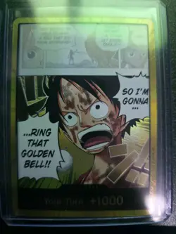 One Piece Gold DON!! OP15 ENGLISH Luffy Golden Bell - Adventure On Kamis Island - Image 1