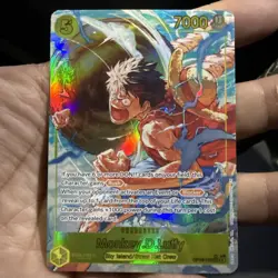 Monkey D. Luffy (Alt Art) OP15-119 SEC Adventure on KAMI's Island ENGLISH OP15 - Image 1