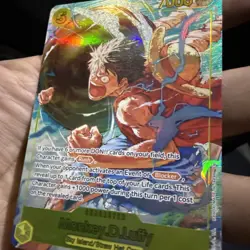 Monkey D. Luffy (Alt Art) OP15-119 SEC Adventure on KAMI's Island ENGLISH OP15 - Image 2