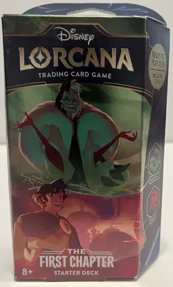 Disney Lorcana Trading Card Game First Chapter Starter Deck Emerald & Ruby - Image 1