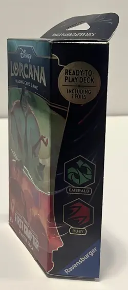 Disney Lorcana Trading Card Game First Chapter Starter Deck Emerald & Ruby - Image 2