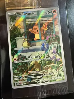 Pokemon Charmander Obsidian Flames #044 Blackstar Promo Card Sealed - Image 1
