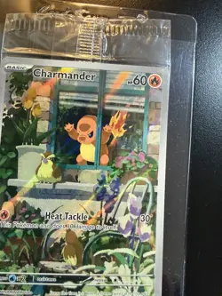 Pokemon Charmander Obsidian Flames #044 Blackstar Promo Card Sealed - Image 2