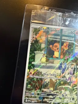 Pokemon Charmander Obsidian Flames #044 Blackstar Promo Card Sealed - Image 3