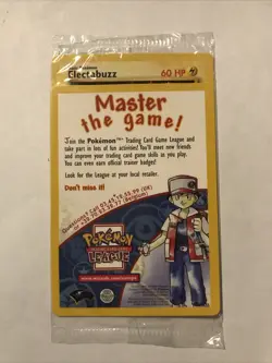 Sealed ELECTABUZZ # 2 Black Star Promo WB Movie WOTC Pokemon Card - Image 1