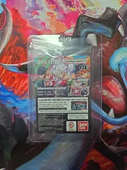 🔥🏀One Piece Monkey.D.Luffy US College Basketball Promo Card - Sealed - Image 2