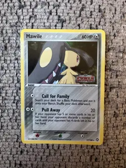 2007 Pokemon EX Power keepers 17/108 Mawile Reverse Holo MP Rare Card STAMPED - Image 1