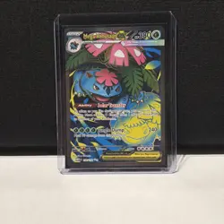 Pokemon TCG Mega Venusaur ex 155/132 Mega Evolutions Secret Rare Card - Image 1