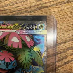Pokemon TCG Mega Venusaur ex 155/132 Mega Evolutions Secret Rare Card - Image 2