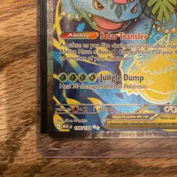 Pokemon TCG Mega Venusaur ex 155/132 Mega Evolutions Secret Rare Card - Image 4