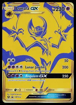 Pokemon Card - Lunala GX Sun & Moon Promo SM103A Holo Promo - Image 1
