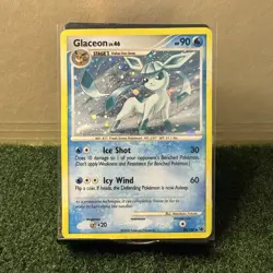 Pokemon TCG Glaceon Holo Rare Card 20/100 Majestic Dawn LP - Image 1