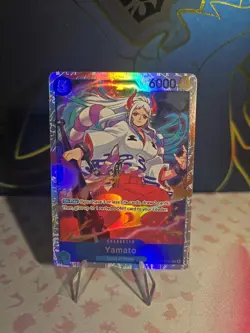 Yamato OP13-054 SR ONE PIECE Tcg Card Game NM Blue - Image 1