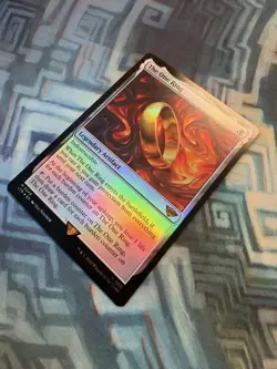 MTG Foil The One Ring NM Unplayed Lord of the Rings: Tales of Middle-Earth - Image 2