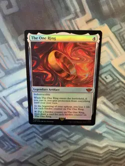 MTG Foil The One Ring NM Unplayed Lord of the Rings: Tales of Middle-Earth - Image 4