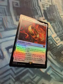 MTG Foil The One Ring NM Unplayed Lord of the Rings: Tales of Middle-Earth - Image 5