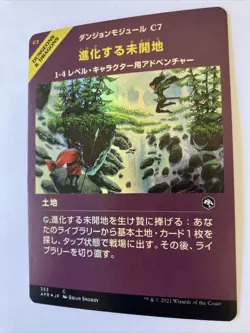 evolving wilds - FOIL JAPANESE - mtg magic the gathering - Image 2