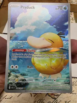Psyduck 226/217 Illustration Rare Ascended Heroes Pokemon Card TCG NM Fresh Pull - Image 2