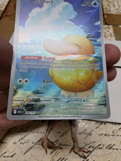 Psyduck 226/217 Illustration Rare Ascended Heroes Pokemon Card TCG NM Fresh Pull - Image 4