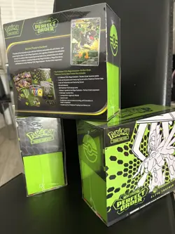 Pokemon TCG Perfect Order Pokemon Center 3 x ETB NEW SEALED Elite Trainer Box - Image 2