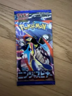 Pokemon MEGA Ninja Spinner Booster Pack M4 Japanese Greninja US SELLER IN HAND - Image 1