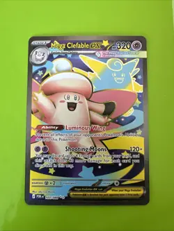 Mega Clefable ex 103/088 - Ultra Rare Perfect Order Pokemon TCG - Near Mint - Image 1