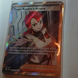 Pokemon TCG Team Rocket's Ariana Sv10 Destined Rivals 224/182 Ultra Rare Holo - Image 1