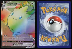 Togekiss VMAX 191/185 Secret Rainbow Rare Vivid Voltage Pokemon NM - Image 3
