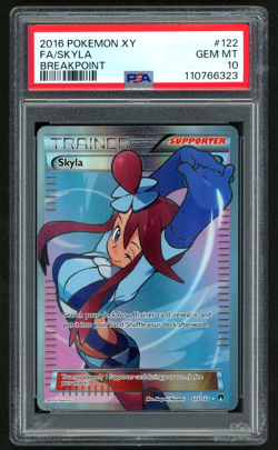 POKEMON SKYLA 2016 XY BREAKPOINT #122 FA PSA 10 - Image 1