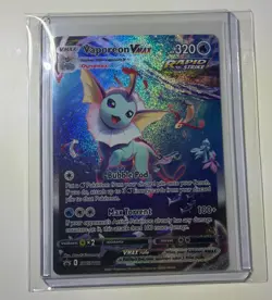 Vaporeon VMAX SWSH182 Alt Art Promo Secret Rare Pokemon Card - Image 1