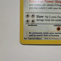 Pokemon TCG Dragonite 4/62 Fossil Holo Rare Unlimited Stage 2 100 HP - Image 4