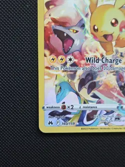 Pikachu 160/159 Secret Rare Holo Crown Zenith Exclusive Pokemon NM - Image 5
