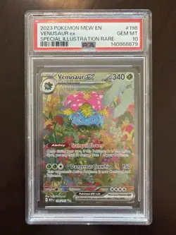 Venusaur EX 198/165 SV 151 SIR Pokemon Scarlet And Violet - Image 1