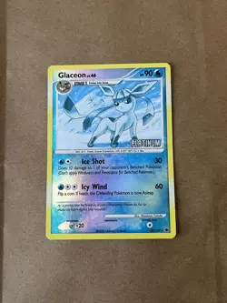Glaceon 20/100 - Burger King Promo - STAMPED Reverse Holo - Pokemon TCG - Image 1