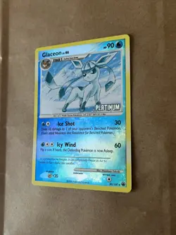 Glaceon 20/100 - Burger King Promo - STAMPED Reverse Holo - Pokemon TCG - Image 2