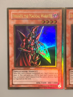 yugioh 3X BREAKER THE MAGICAL WARRIOR GLD1-EN014 Gold near mint set - Image 3