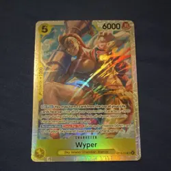 One Piece Wyper Character Card OP15-114 Holo 6000 Power One Piece CCG English - Image 1