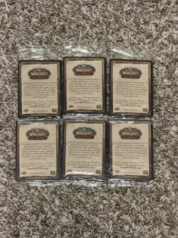 World of Warcraft - (6) Sealed Promo Packs - Image 1