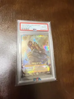 Disney Lorcana TCG Circle of Life-Enchanted Foil 225/204 Fabled PSA 10 English - Image 3