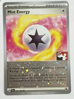 Pokemon TCG Mist Energy 161/162 Holo Uncommon Prize Pack Series Cards - Image 1