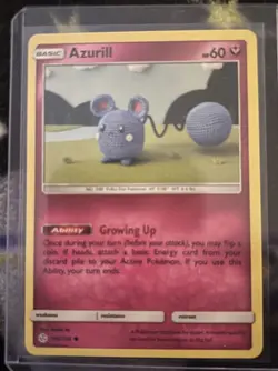 Pokemon TCG Azurill 146/236 Common SM Cosmic Eclipse | NM - Pokemon Card - Image 1