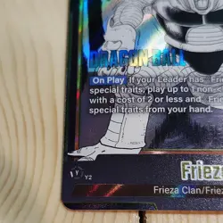 Bandai Dragon Ball Frieza SB02-053 SR Stamped Holo Battle Card 20000 Power - Image 5