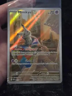 Mimikyu 075 Sv: Scarlet & Violet Promo Cards Holo Sealed - Image 1